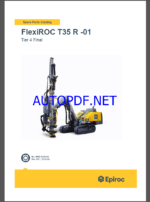 Epiroc FlexiROC T35 R -01 Tier4 Final Spare parts catalog