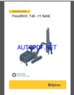 Epiroc FlexiROC T40 -11 NAN Spare parts catalog