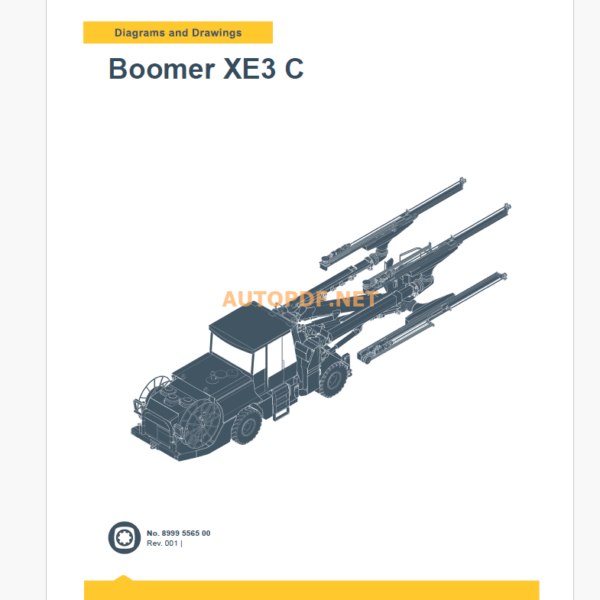 Epiroc Boomer XE3 C Diagrams and Drawings Manual