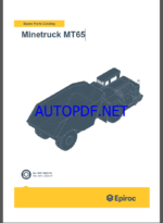 Epiroc Minetruck MT65 Spare parts catalog