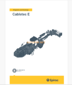 Epiroc Cabletec E Diagrams and Drawings Manual