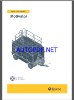 Epiroc Motivator Spare parts catalog