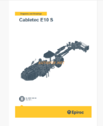 Epiroc Cabletec E10 S Diagrams and Drawings Manual