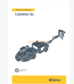 Epiroc Cabletec SL Diagrams and Drawings Manual