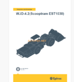 Epiroc WJD-4.2(Scooptram EST1030 Diagrams and Drawings Manual