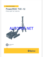 Epiroc PowerROC T45 -12 T4 YOK-F41 Spare parts catalog