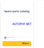 Epiroc Robbins 53RH C Spare parts catalog