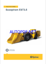 Epiroc Scooptram EST3.5 Spare parts catalog