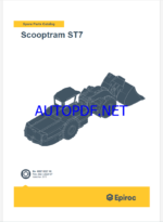 Epiroc Scooptram ST7 Spare parts catalog