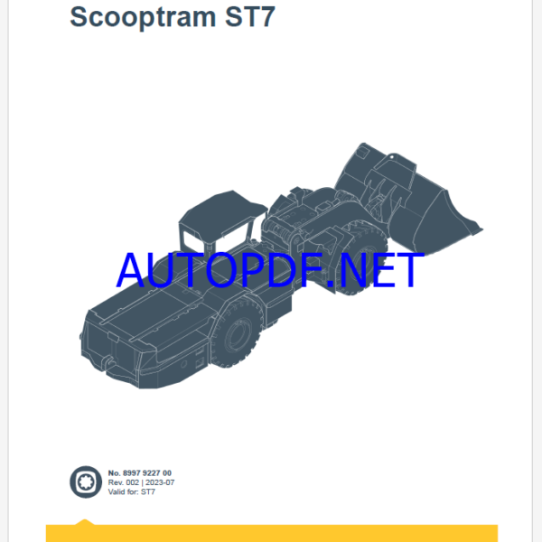 Epiroc Scooptram ST7 Spare parts catalog