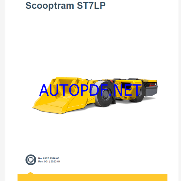 Epiroc Scooptram ST7LP Spare parts catalog