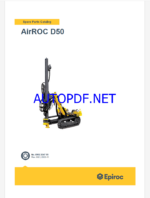 Epiroc AirRoc D50 Spare parts catalog