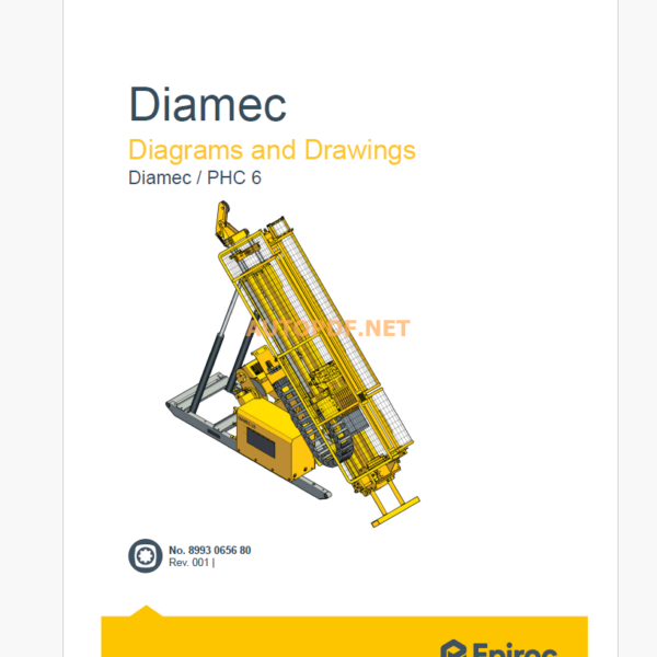 Epiroc Diamec/PHC 6 Diagrams and Drawings Manual Epiroc Diamec/PHC 6 Diagrams and Drawings Manual