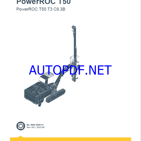 Epiroc PowerROC T50 T3 C9.3B Spare parts catalog