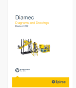 Epiroc Diamec/232 Diagrams and Drawings Manual Pneumatic Diagram Control Diagram Electiral Diagram Fire Protection Diagram Hydraulic Diagram Lubrication Diagram Mechaniel-Overiew Water Diagram Epiiroc Epiroc Diamec/232 Diagrams and Drawings Manual