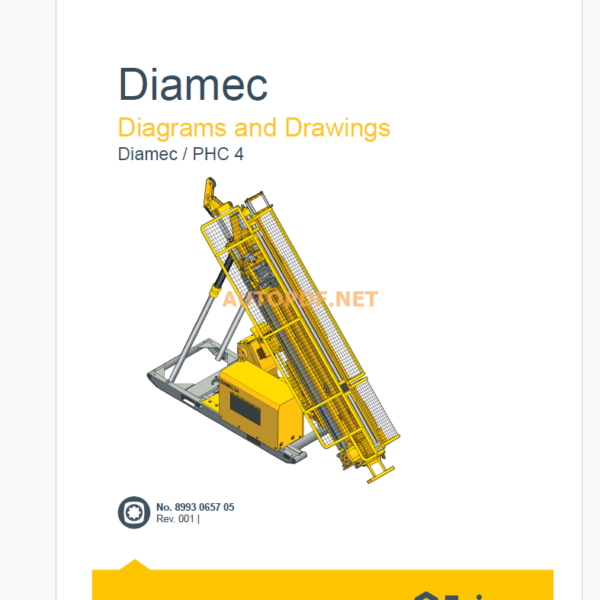 Epiroc Diamec/PHC 4 Diagrams and Drawings Manual