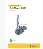 Epiroc Drill Master DM30 XC LP Diagrams and Drawings Manual