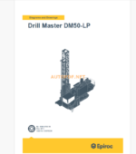 Epiroc Drill Master DM50-LP Diagrams and Drawings Manual