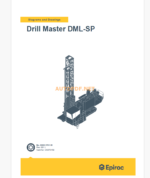 Epiroc Drill Master DML-SP Diagrams and Drawings Manual