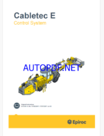 Epiroc Cabletec E Control System Manual