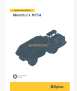 Epiroc Minetruck MT54 Diagrams and Drawings Manual