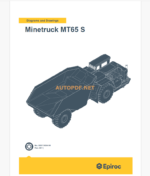 Epiroc Minetruck MT65 S Diagrams and Drawings Manual