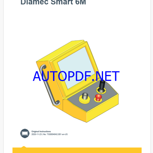 Epiroc Diamec Smart 6M Control System Manual