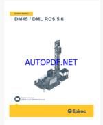 Epiroc DM45 DML RCS 5.6 Control System Manual