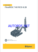 Epiroc FlexiROC T45 RCS 6.28 Control System Manual