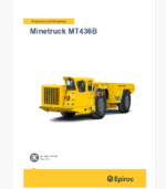 Epiroc Minetruck MT436B Diagrams and Drawings Manual