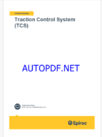 Epiroc Traction Control System TCS Control System Manual