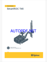 Epiroc SmartROC T45 Control System Manual