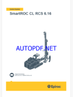 Epiroc SmartROC CL RCS 6.16 Control System Manual