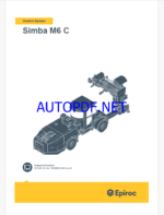 Epiroc Simba M6 C Control System Manual