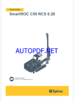 Epiroc SmartROC C50 RCS 6.28 Control System Manual