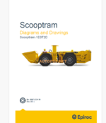 Epiroc Scooptram/EST2D Diagrams and Drawings Manual