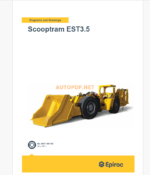 Epiroc Scooptram/EST3.5 Diagrams and Drawings Manual