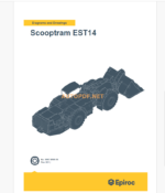 Epiroc Scooptram EST14 Diagrams and Drawings Manual