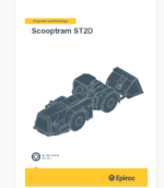 Epiroc Scooptram ST2D Diagrams and Drawings Manual