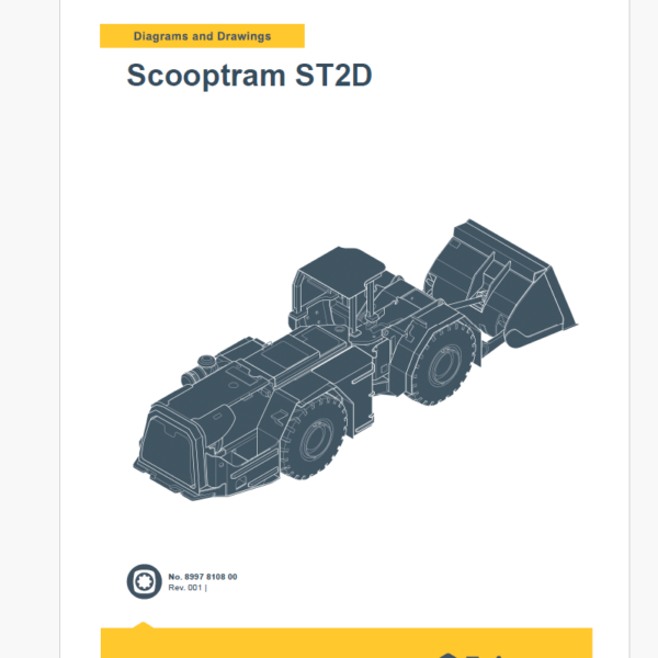 Epiroc Scooptram ST2D Diagrams and Drawings Manual