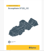 Epiroc Scooptram ST2D_CE Diagrams and Drawings Manual