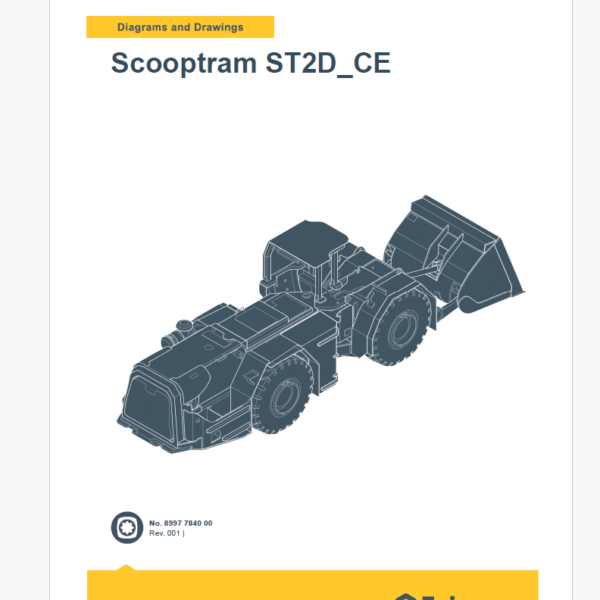 Epiroc Scooptram ST2D_CE Diagrams and Drawings Manual