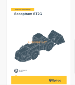 Epiroc Scooptram ST2G Diagrams and Drawings Manual