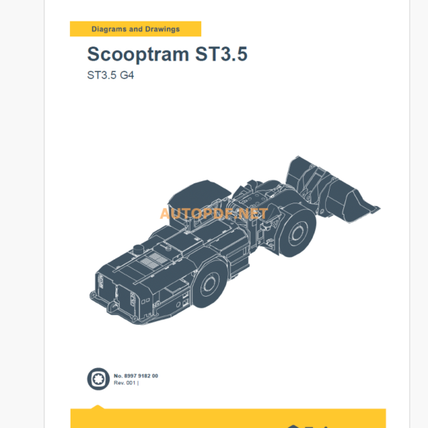 Epiroc Scooptram ST3.5 Diagrams and Drawings Manual