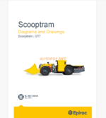 Epiroc Scooptram ST7 Diagrams and Drawings Manual