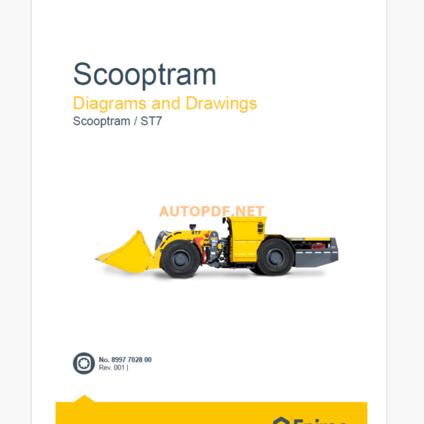 Epiroc Scooptram ST7 Diagrams and Drawings Manual