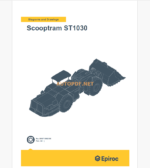 Epiroc Scooptram ST1030 Diagrams and Drawings Manual