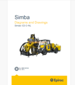 Epiroc Simba/EA C-WL Diagrams and Drawings Manual