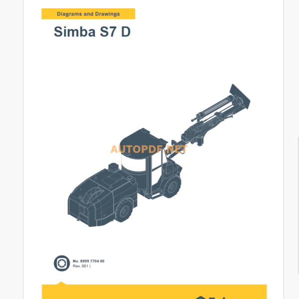 Epiroc Simba S7 D Diagrams and Drawings Manual