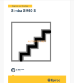 Epiroc Simba SM60 S Diagrams and Drawings Manual